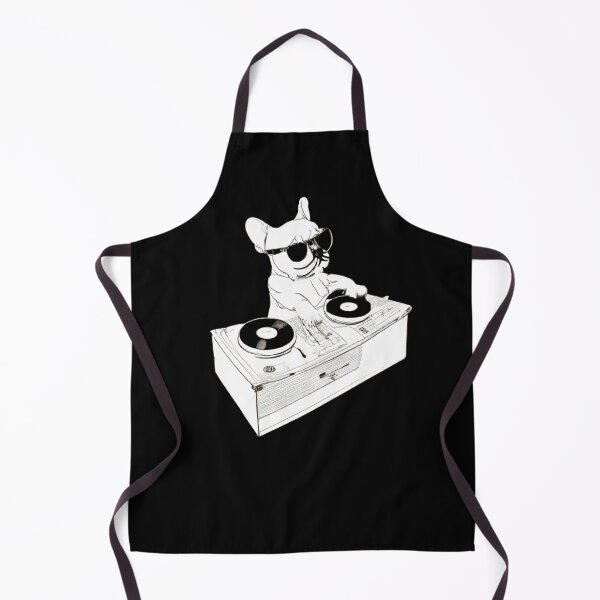Item preview, French Bulldog DJ wearing sunglasses - Cool Frenchie Music Dog Design designed and sold by Vividality.