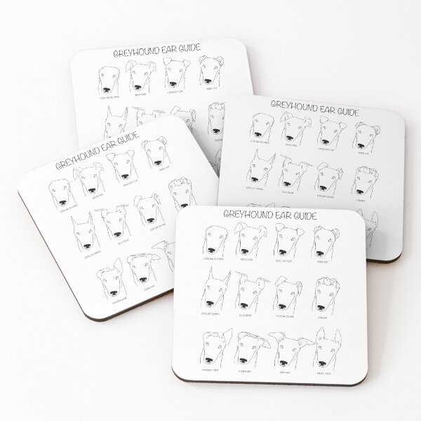 Item preview, Greyhound Ear Guide designed and sold by GeekyGreyhound.