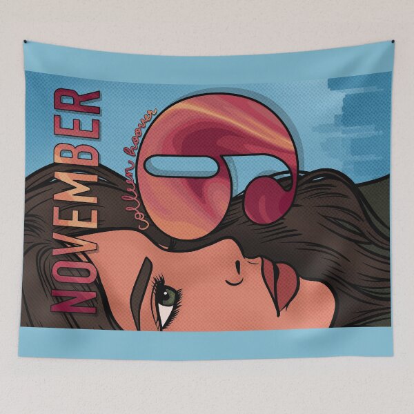 Item preview, November 9 - Colleen Hoover (Pop Art Comic Cover) designed and sold by alrightabigail.