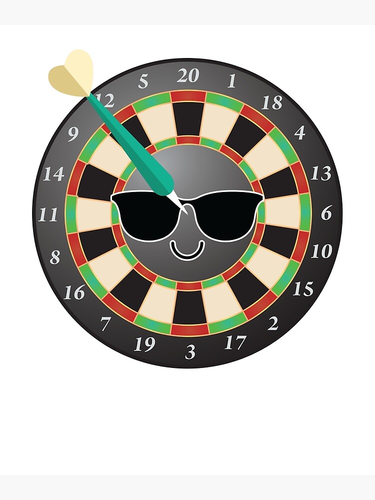 "Dart Emoji " Photographic Print by HippoEmo Redbubble