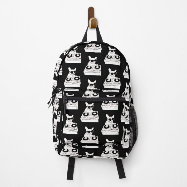 Item preview, French Bulldog DJ wearing sunglasses - Cool Frenchie Music Dog Design designed and sold by Vividality.