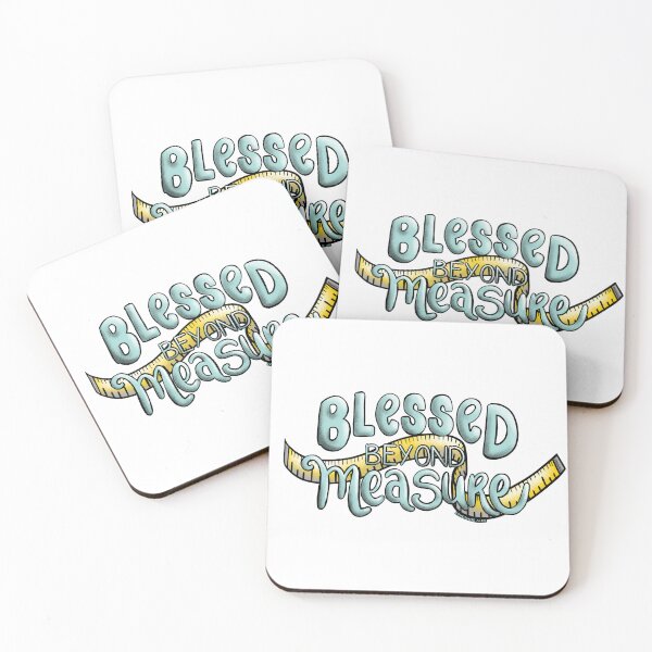 Item preview, Blessed Beyond Measure. Ephesians 3:20. designed and sold by DigitalCris.