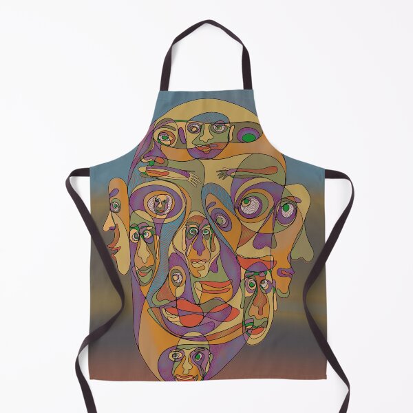 Item preview, Faces within a face one line drawing designed and sold by DaveDanchuk.