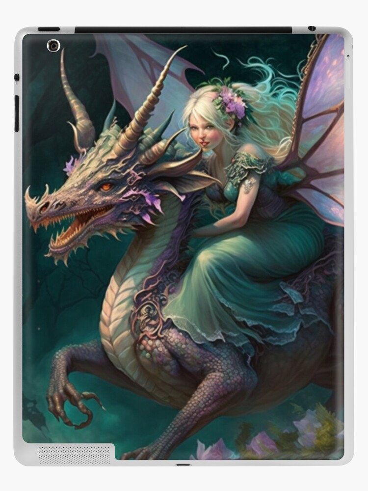 Dragon Fairy Elf Art  iPad Case & Skin for Sale by BeaconMarketing