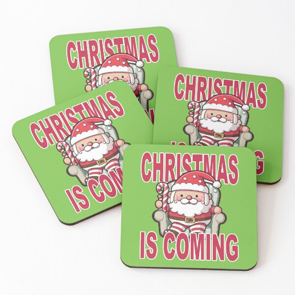 Item preview, Christmas is Coming designed and sold by RogueDroid.
