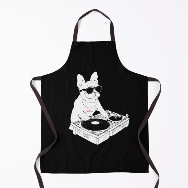 Item preview, French Bulldog DJ wearing sunglasses - Cool Frenchie Music Dog Design designed and sold by Vividality.