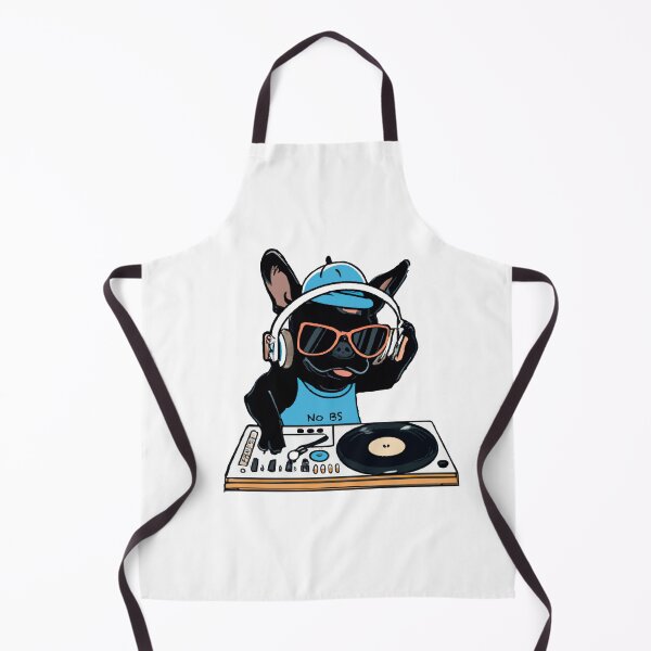 Item preview, French Bulldog DJ wearing sunglasses - Cool Frenchie Music Dog Design designed and sold by Vividality.