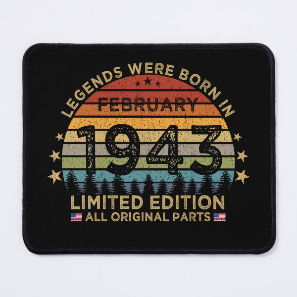Item preview, Legends Were Born In February 1943 Limited Edition Patriotic designed and sold by cssdru.