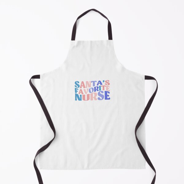 Item preview, Santa's Favorite Nurse - Nurse Christmas Gifts designed and sold by InnaPo ⭐⭐⭐⭐⭐.