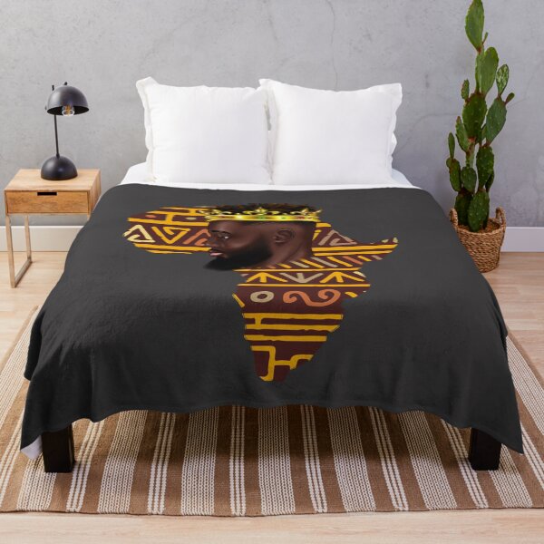 Item preview,  Africa Map t shirt, African King, Afro Man, Black History designed and sold by Houevo Olga Anihouanou.