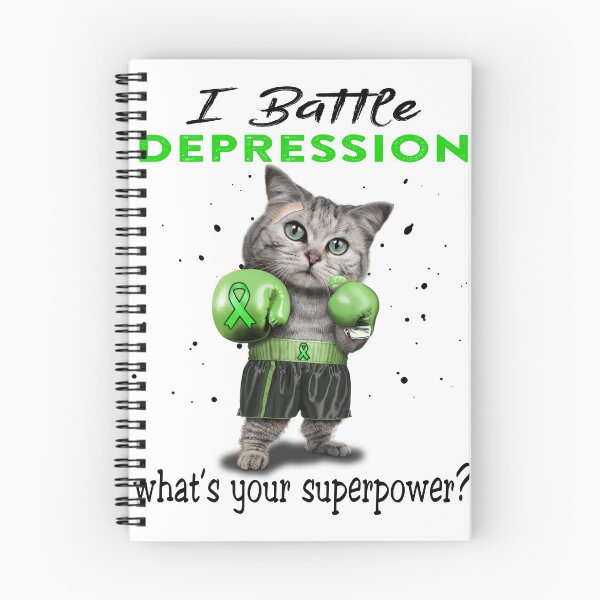 Item preview, Depression Warrior - I Battle Depression What Is Your Superpower? designed and sold by Jennpak.