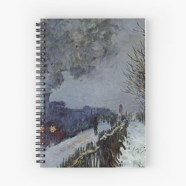 Item preview, Train in the Snow by Monet designed and sold by tomorrowsart.