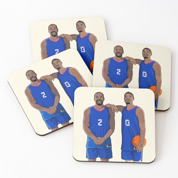 Item preview, Kawhi Leonard And Paul George - Los Angeles Clippers Basketball designed and sold by sportsign.