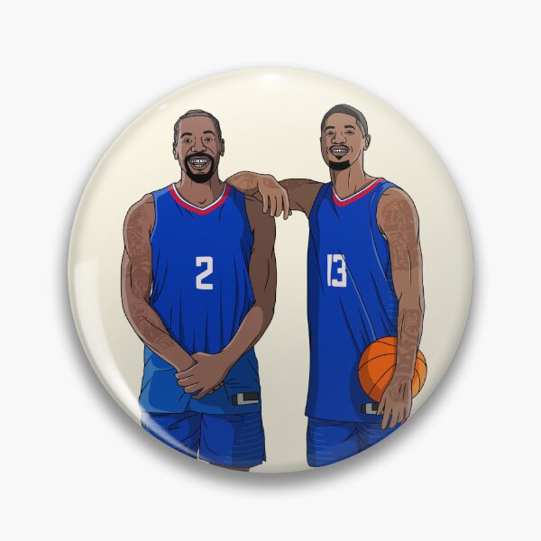 Item preview, Kawhi Leonard And Paul George - Los Angeles Clippers Basketball designed and sold by sportsign.