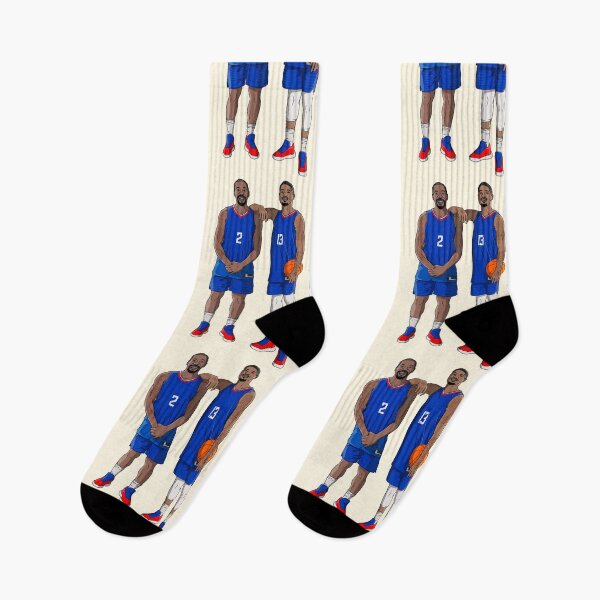 Item preview, Kawhi Leonard And Paul George - Los Angeles Clippers Basketball designed and sold by sportsign.