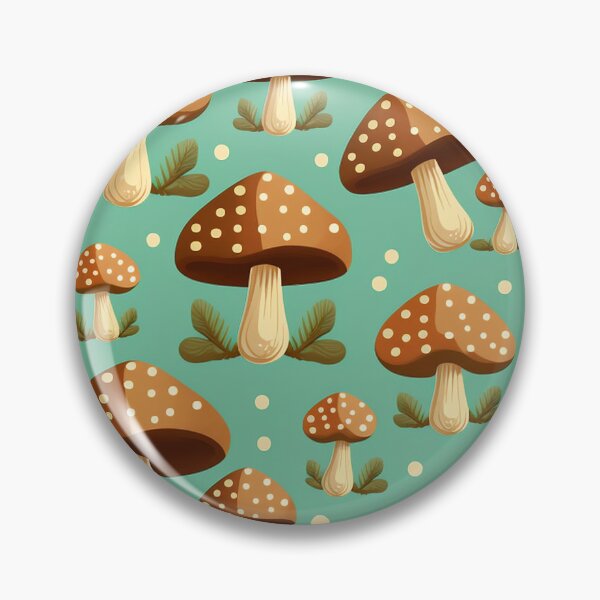 Item preview, Mushroom pattern designed and sold by The-Artful-Eye.