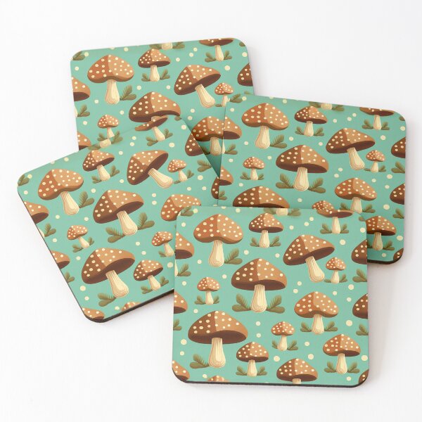 Item preview, Mushroom pattern designed and sold by The-Artful-Eye.