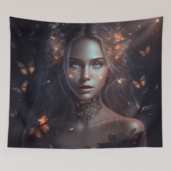 Item preview, Woman with Butterflies 6 designed and sold by Juliascutecornr.