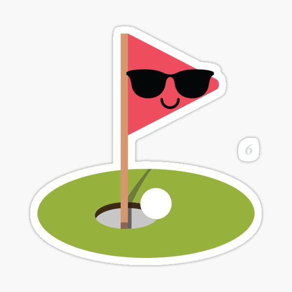 Artikel-Vorschau von Golf Emoji, designt und verkauft von HippoEmo.