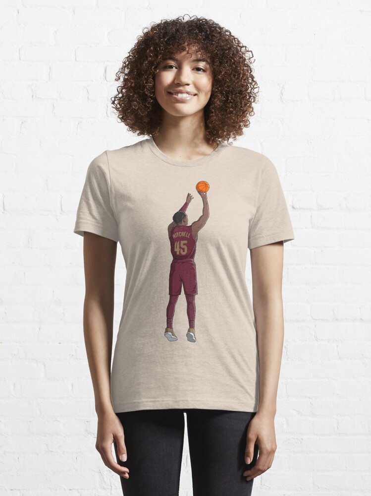 Nike Youth Cleveland Cavaliers Donovan Mitchell #45 Black T-Shirt