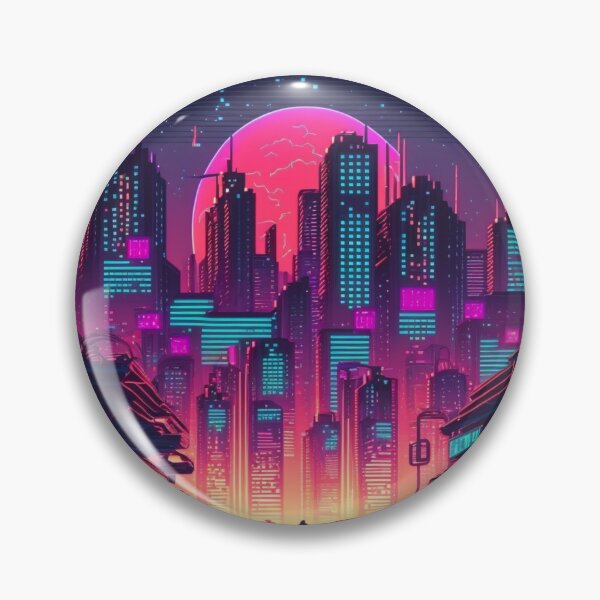 Item preview, Vaporwave City Dystopia Aesthetic designed and sold by trajeado14.
