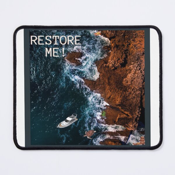 Item preview, Restore me ocean rock  designed and sold by DesignsbyDemand.