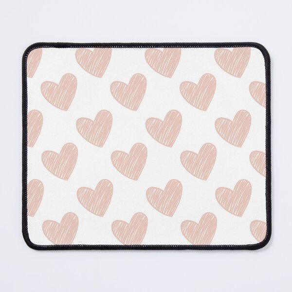 Item preview, Cute Pink Scribbled Hearts Pattern designed and sold by Julie Erin Designs.