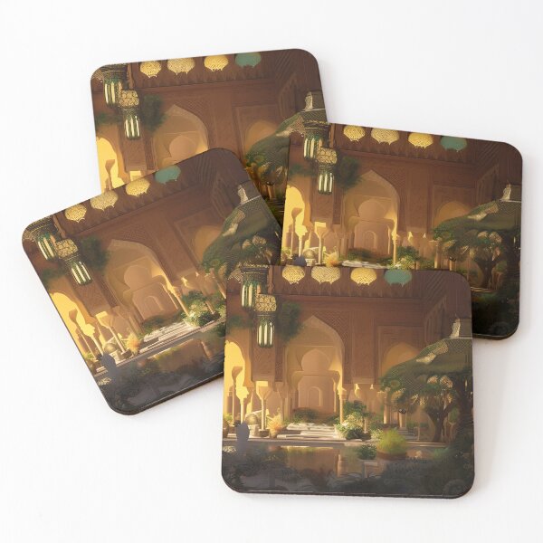 Item preview, Moroccan Garden AI Art designed and sold by Takklidi Art.