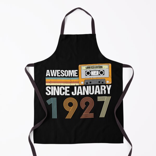 Item preview, Awesome Since January 1927 | 96th Birthday Gifts | 96 Years Old Gifts designed and sold by AMINE  ★★★★★.