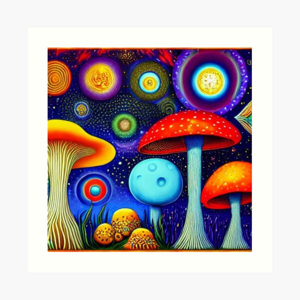 Mushroom Drawing Trippy Mushrooms Drawings Mushroom DrawingsTrippy