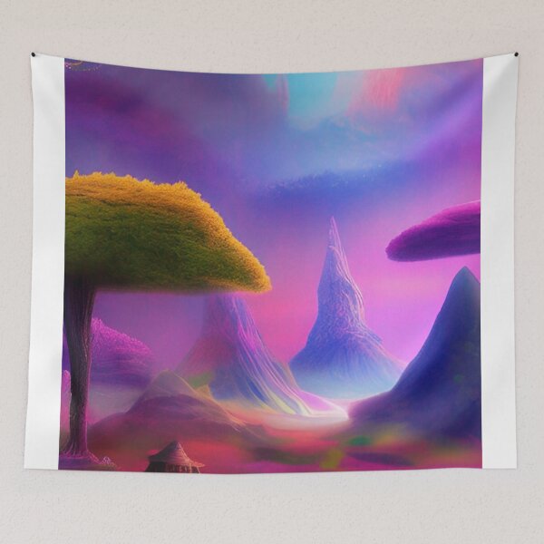 Item preview, Colored Land designed and sold by VitalDesigner.