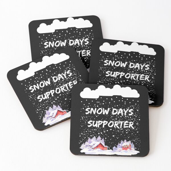 Item preview, Snow Days Supporter Heavy Snowfall lots of Snowflakes  designed and sold by Artstastic.