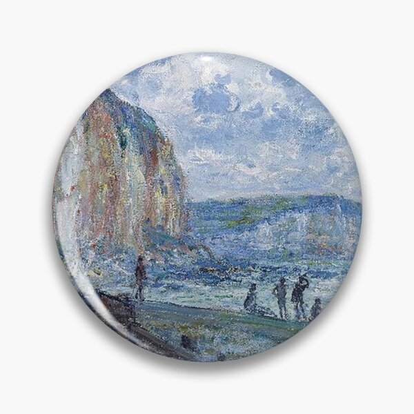 Item preview, The Cliffs of Les Petites Dalles by Claude Monet designed and sold by tomorrowsart.