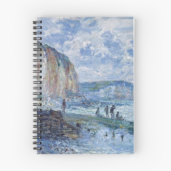 Item preview, The Cliffs of Les Petites Dalles by Claude Monet designed and sold by tomorrowsart.