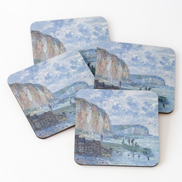 Item preview, The Cliffs of Les Petites Dalles by Claude Monet designed and sold by tomorrowsart.