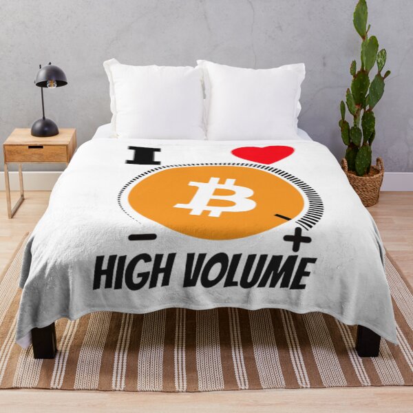 Item preview, I Love Bitcoin High Volume designed and sold by Cryptotease.