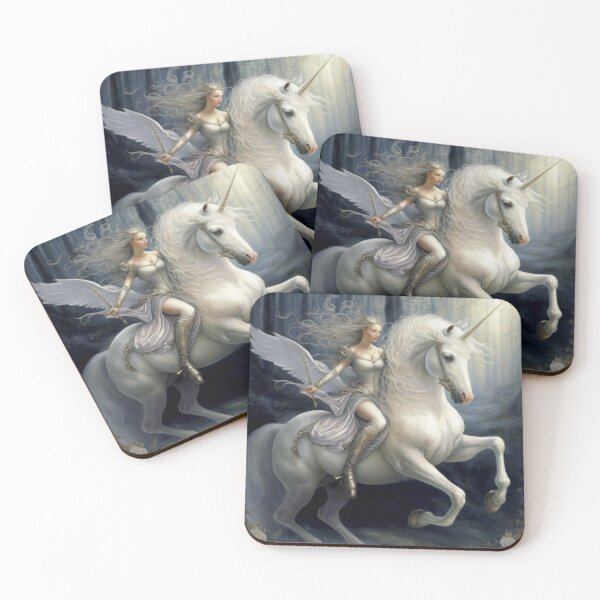 Item preview, Elf Fairy Unicorn Art  designed and sold by BeaconMarketing.