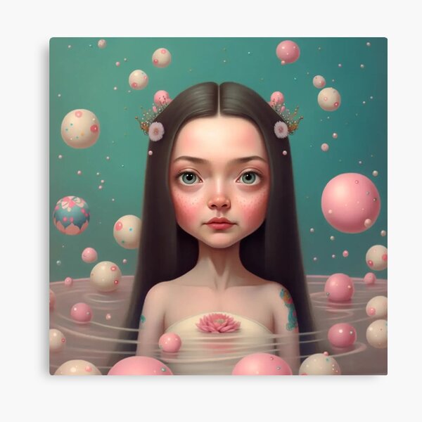 Lotto Spa Girl Canvas Print