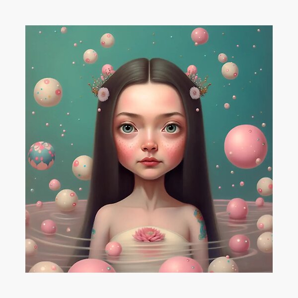 Lotto Spa Girl Photographic Print