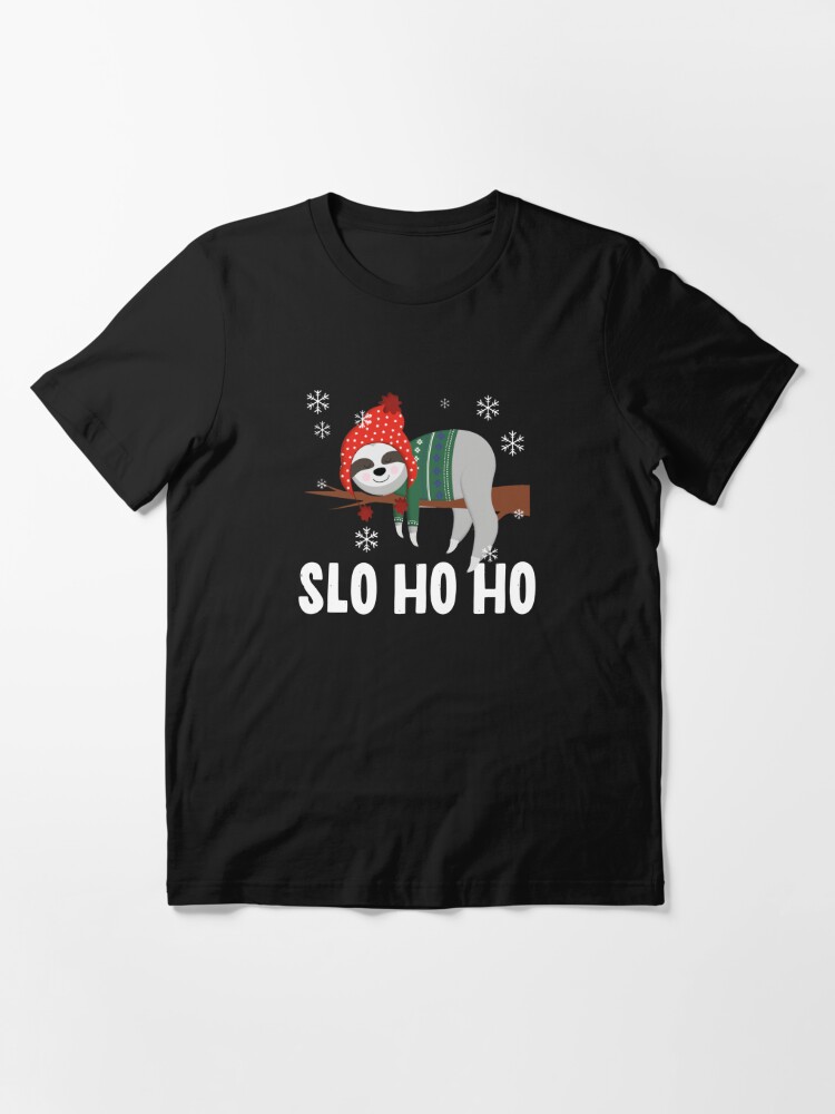 Discover Slo Ho Ho Sloth Christmas Essential T-Shirt