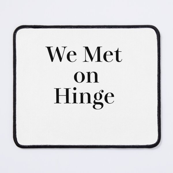 Item preview, We Met on Hinge designed and sold by sujeeyoga.