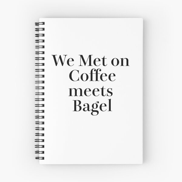 Item preview, We Met on Coffee meets Bagel designed and sold by sujeeyoga.