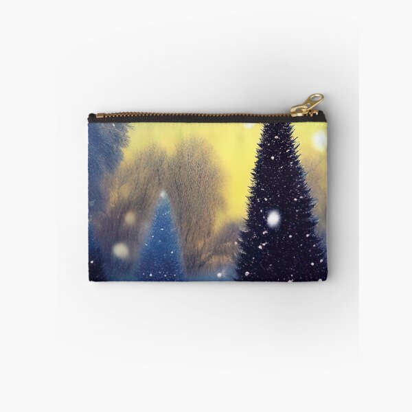 Item preview, Wild Christmas Tree Winterscape designed and sold by Mike Rittenhouse.