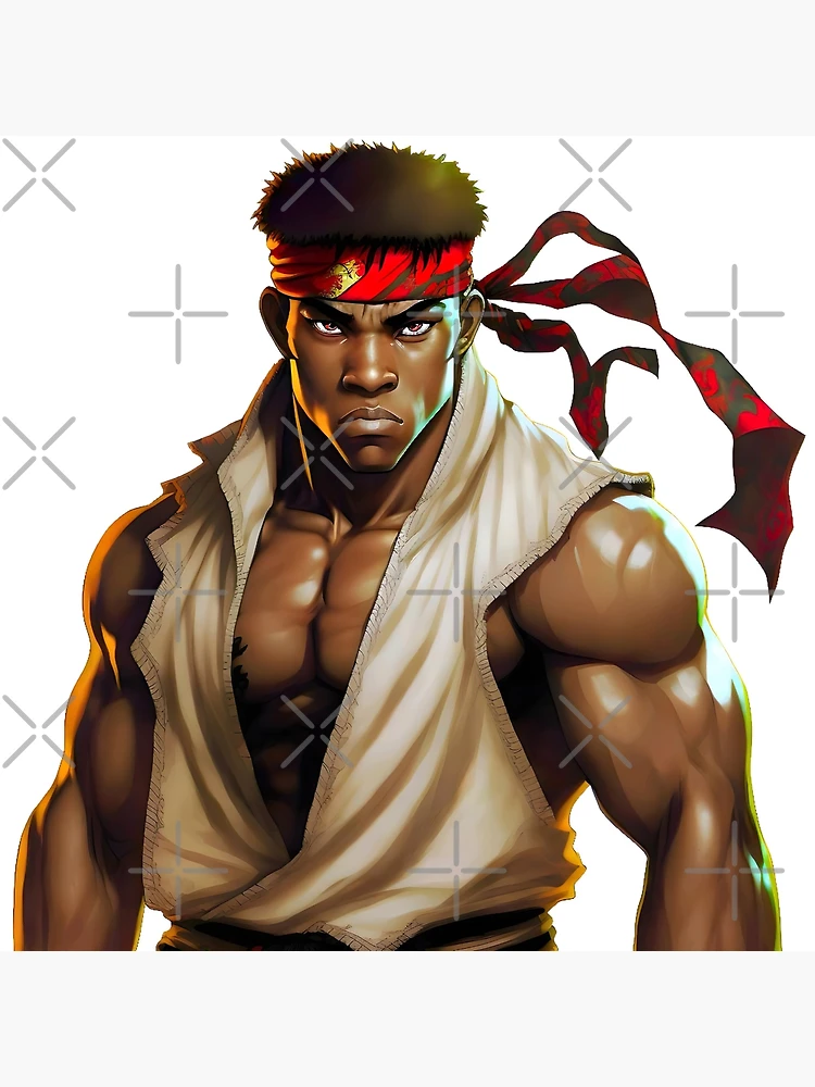 Street Fighter V Ryu Fury Premium Art Print