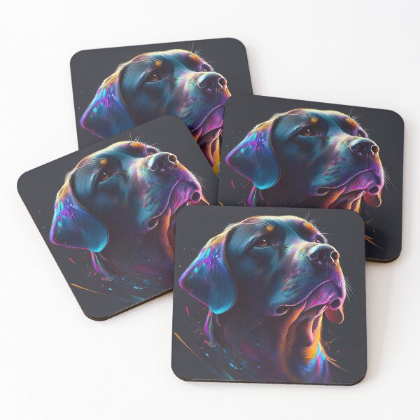Item preview, Cool and Colourful Labrador from the Animals with Attitude Collection designed and sold by marcogolfo.