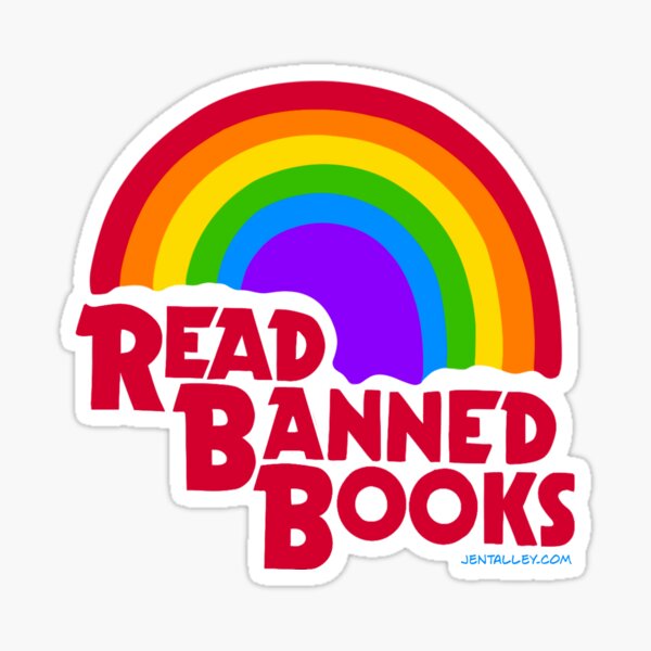 Read Banned Books Sticker