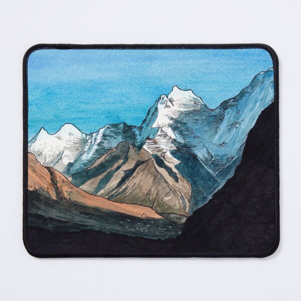 Item preview, Himalayan View - Nepal Watercolour designed and sold by Tom Napper Design.