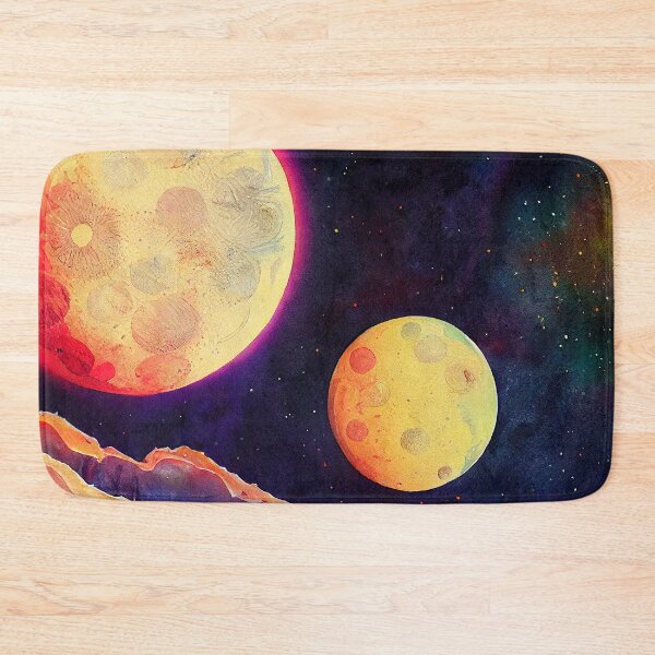 Item preview, Sister Moons on the Mountainside designed and sold by Red-Alien.
