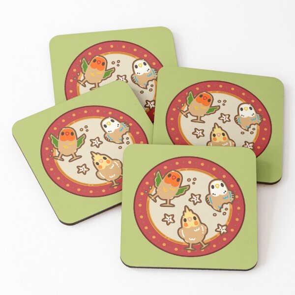 Item preview, Gingerbread Birds designed and sold by catyart.