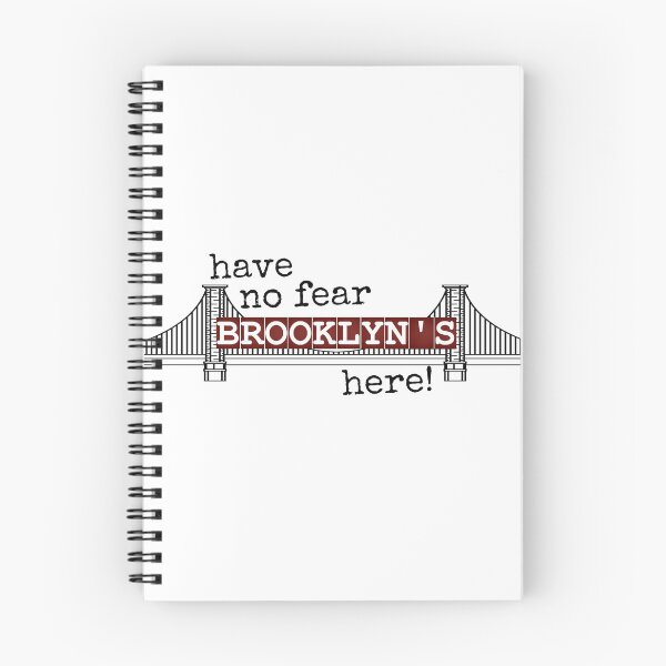 Item preview, Have No Fear Brooklyn's Here - Newsies Musical Quote designed and sold by Downstage Designs.
